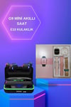 Kadınlara Özel Bileklik Hediyeli Akıllı Saat ve Dijital Göstergeli ANC Özellikli Bluetooth Kul