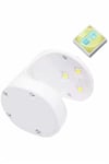 Kalıcı Oje Kurutucu UV Led Teknolojisi Taşınabilir Mini Tırnak Kurutucu