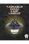 Kamp ve Bahçe İçin Retro LED Fener – Sıcak Işık, Uzun Ömürlü Batarya
