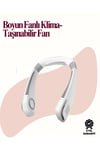 Kanatsız Boyun Tipi Fan | Giyilebilir Serinletici, Düşük Sesli, Hafif Abs Gövde, Usb Şarj Edilebili