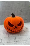 Kapaklı Balkabağı Dekor Kutusu 21×15 Cm Halloween Temalı Saklama