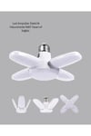 Katlanabilir 4 Kollu LED Ampül 60 Watt 6000 Lumen Beyaz Işık