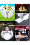 Katlanabilir 5 Kanatlı Solar LED Bahçe ve Kamp Lambası