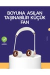 Katlanabilir Asılabilir Mini Fan USB Şarjlı 3 Kademeli Sessiz