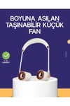 Katlanabilir Asılabilir Mini Fan USB Şarjlı 3 Kademeli Sessiz