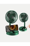 Katlanabilir Şarjlı Mini Fan 3 Kademeli Hız Ayarlı Taşınabilir
