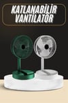 Katlanabilir Usb Şarjlı Masaüstü Soğutucu Mini Fan Telefon Tutucu