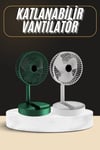 Katlanabilir Usb Şarjlı Masaüstü Soğutucu Mini Fan Telefon Tutucu