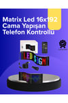 Kayan Yazılı RGB LED Tabela USB Bağlantılı Esnek ve Hafif Işıklı Ekran Paneli