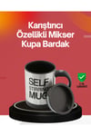 Kendi Kendini Karıştıran Termos Kupa | Güçlü Motor ve Çift Katmanlı Isı Koruma