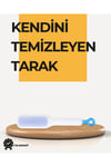 Kendi Kendini Temizleyen Saç Tarağı – Anti-Statik, Silikon Uçlu, ABS Malzeme, 22x4 cm