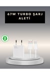 KESGİN MARKET ® 67 Watt Type C Şarj Adaptörü Xiaomi Poco X3 X4 X5 Pro Uyumlu