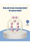 KESGİN MARKET ® Dayanıklı Plastik Kas Masaj Rulosu Selülit Karşıtı