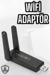 KESGİN MARKET ® Dual Band Wifi Alıcı Adaptör USB 3.0 Destekli