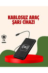 KESGİN MARKET ® Kablosuz Manyetik Araç Şarj Pedi – Hızlı, Güvenli, Isınma Korumalı Tasarım