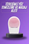 KESGİN MARKET ® Titreşimli Yüz Masaj Aleti Titreşimli Makyaj Temizleme Cihazı