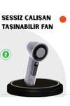 Kompakt Dijital Ekranlı Fan | 100 Seviye Hız + Sessiz Çalışma
