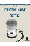 Kompakt Elektrikli Kahve ve Baharat Öğütücü | 14500 Devir, Şeffaf Kapaklı, Hediye İçin İde