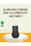 Kompakt HDMI Kablosuz Dongle – 1080p Görüntü ve Plug‑and‑Play Kurulum