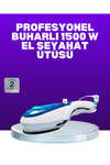 Kompakt Seyahat Tipi Buharlı Ütü Pratik Kırışıklık Açıcı