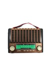 Ktf-1428 Güneş Paneli Şarjlı Nostaljik Bluetooth Hoparlör – Fm/Am/Sw Radyo, Usb/Sd Desteği, Taşınab