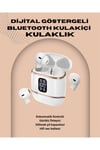Kulakiçi Bluetooth Kulaklık V5.3 – 4’Lü Set, Dijital Ekranlı, Gürültü Engelleme
