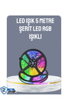 Kumandalı 5 Metre Şerit LED Dekoratif Aydınlatma