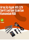 Kumandalı Araç LED Şerit Işıklar