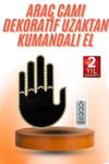 Kumandalı El Led Araba İçi 4 Farklı Mod El Orta Parmak Led