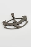 Kuş Çelik Kolye Ucu 4 cm