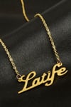Latife isimli kolye (Kişiye Özel)