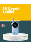 Lcd Ekranlı Çocuk Telsizi – İki Yönlü Ses, 1-3 Km Çekim Mesafesi