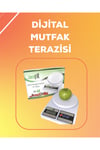 LCD Ekranlı Yüksek Hassasiyetli Dijital Mutfak Terazisi