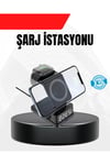 LED Dijital Saatli Kablosuz Şarj Cihazı – 3 Parlaklık Ayarlı, Şarj Koruma Teknolojili