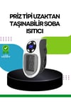 LED Ekranlı Ayarlanabilir Sıcaklık Mini Priz Isıtıcı Sessiz (Kopya)