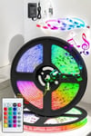 Led Işık 5 Metre Şerit Led RGB Işıklı