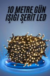 Led Işık Ağaç Süsleme Ampüllü Dekoratif Aydınlatma 10 Metre Gün Işığı