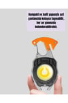 LED Işıklı Acil Durum Düdüklü Anahtarlık Fener