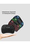 LED Işıklı Q Klavye – Touchpad, Numerik Tuş Takımı ve Multimedya Kısayolları