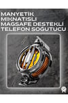 LED Işıklı Telefon Soğutucu | Ultra Sessiz Fan | Mıknatıslı ve Aparatlı Bağlantı