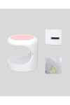 LED Mini Oje Kurutucu Taşınabilir Hızlı Kuruma Cihazı 3 LED Işıklı