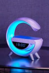 LVSQVR Bluetooth Hoparlör 15W Kablosuz Hızlı Şarj LED (04014) Gece Lambası