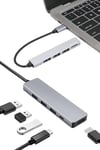 Macbook Pro/air Uyumlu USB Type-C 8 In 1 Hub Dönüştürücü Çevirici Çoklayıcı USB Hdmı Micr