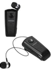 Makaralı Bluetooth Kulakiçi Yaka Kulaklığı Kablosuz Kulaklık