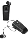Makaralı Bluetooth Kulakiçi Yaka Kulaklığı Kablosuz Kulaklık
