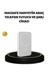 Manyetik Kablosuz Powerbank – Iphone 12/13/14/15 Uyumlu, Hızlı Şarjlı, Ultra Hafif