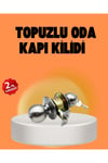 Mat Renk Topuzlu Kapı Kilidi – Giriş Tipi