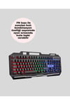 Mekanik LED Gaming Klavye Mouse Seti – Yüksek Tepki ve Ergonomi