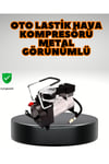 Metal Gövde Lastik Şişirme Kompresörü SUV 4x4 Uyumlu