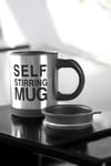 Mikser Kupa Yazılı Mug Bardak Karıştırma Özelliği